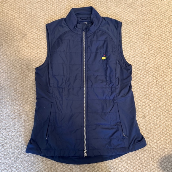 Masters Navy Blue Quilted Vest - Picture 1 of 4